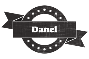 Danel grunge logo