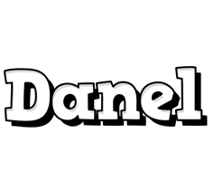 Danel snowing logo