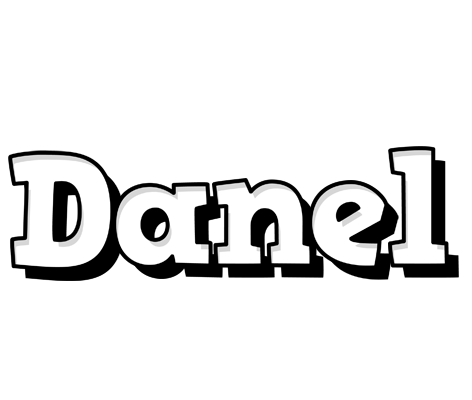 Danel snowing logo