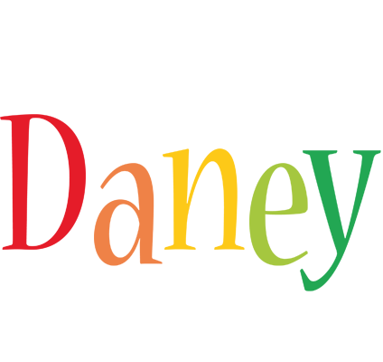 Daney birthday logo