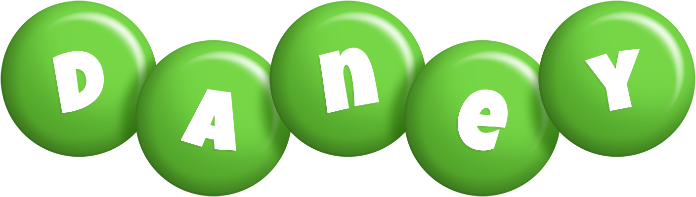 Daney candy-green logo