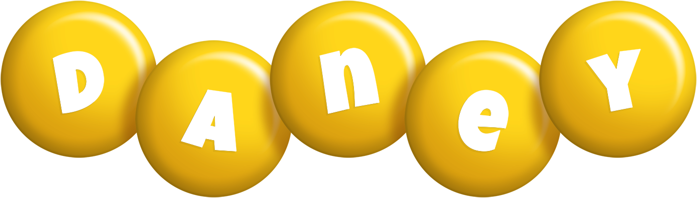 Daney candy-yellow logo