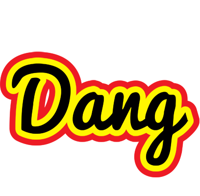 Dang flaming logo