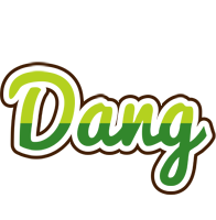 Dang golfing logo