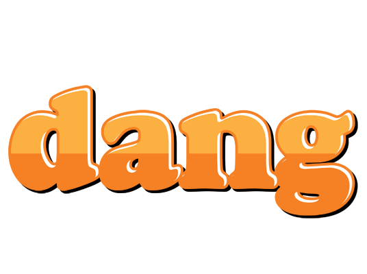 Dang orange logo