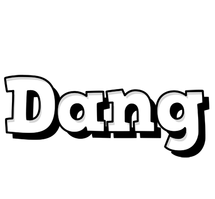 Dang snowing logo