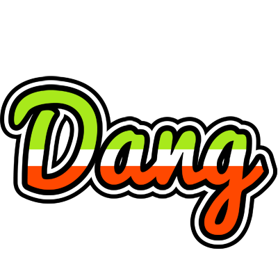 Dang superfun logo