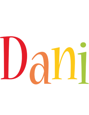 Dani birthday logo