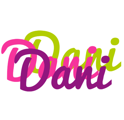 Dani flowers logo