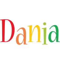 Dania birthday logo