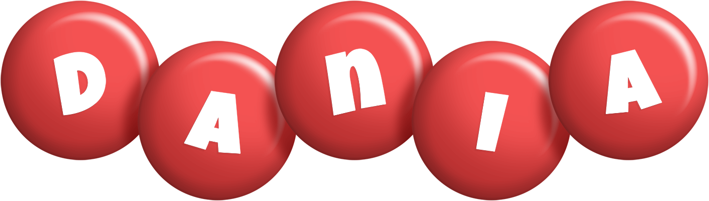 Dania candy-red logo