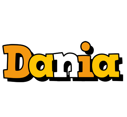 Dania cartoon logo