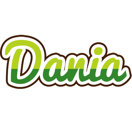 Dania golfing logo