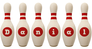 Danial bowling-pin logo