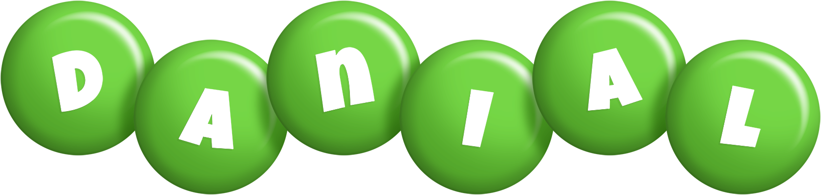 Danial candy-green logo