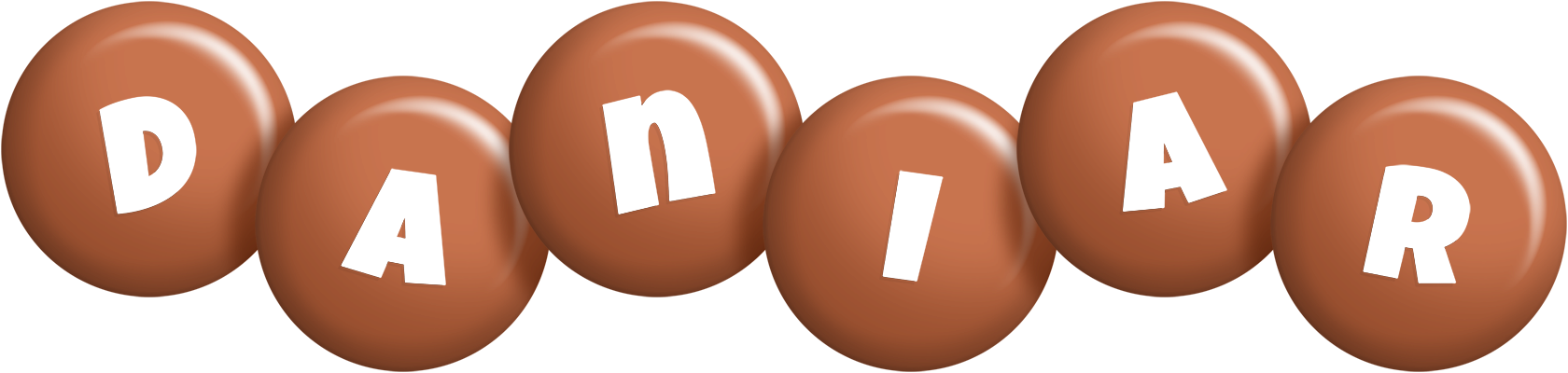 Daniar candy-brown logo