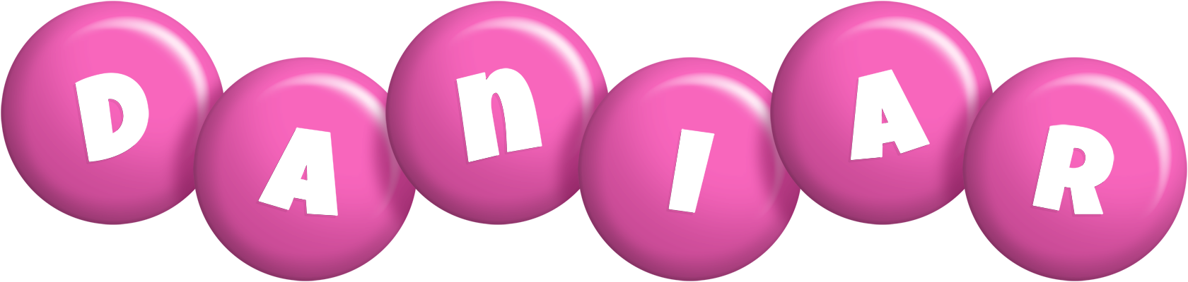Daniar candy-pink logo