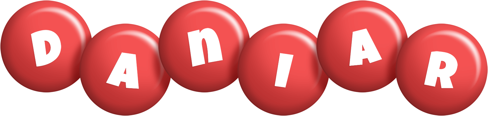 Daniar candy-red logo