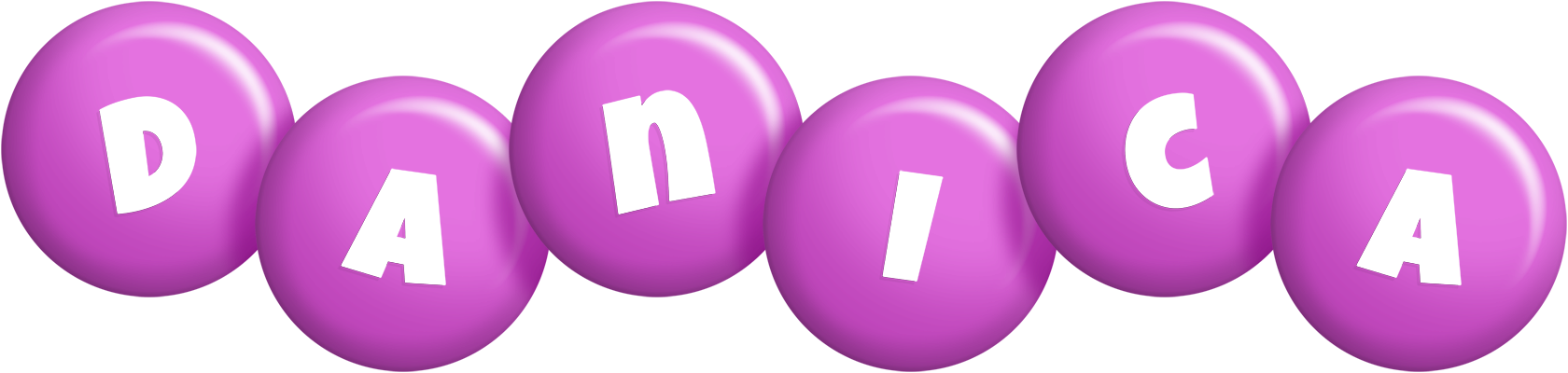 Danica candy-purple logo