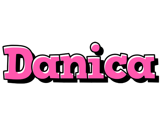 Danica girlish logo