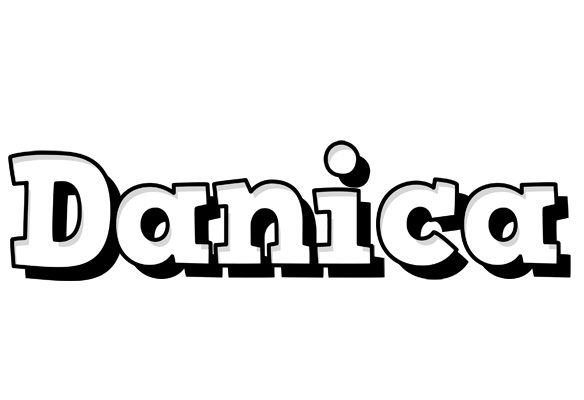 Danica snowing logo