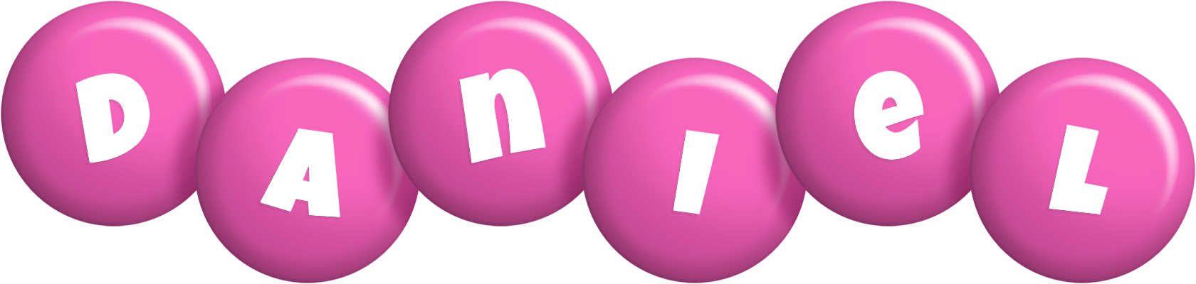 Daniel candy-pink logo