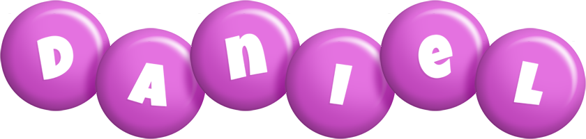 Daniel candy-purple logo