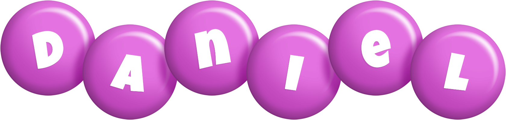 Daniel candy-purple logo
