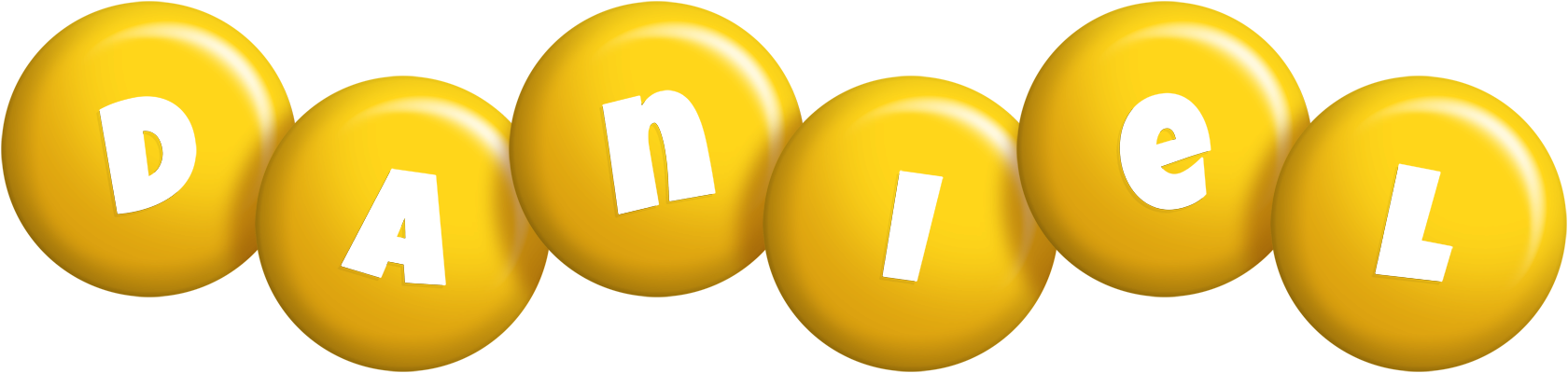 Daniel candy-yellow logo