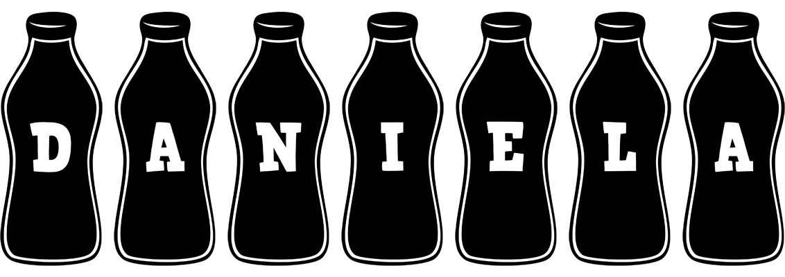 Daniela bottle logo