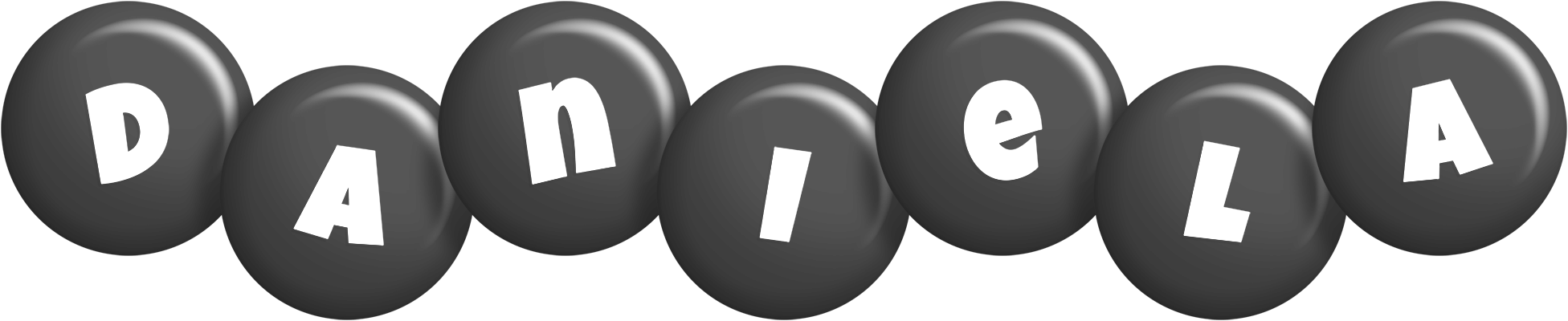 Daniela candy-black logo