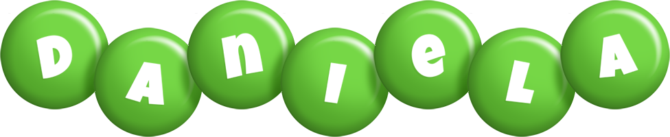 Daniela candy-green logo