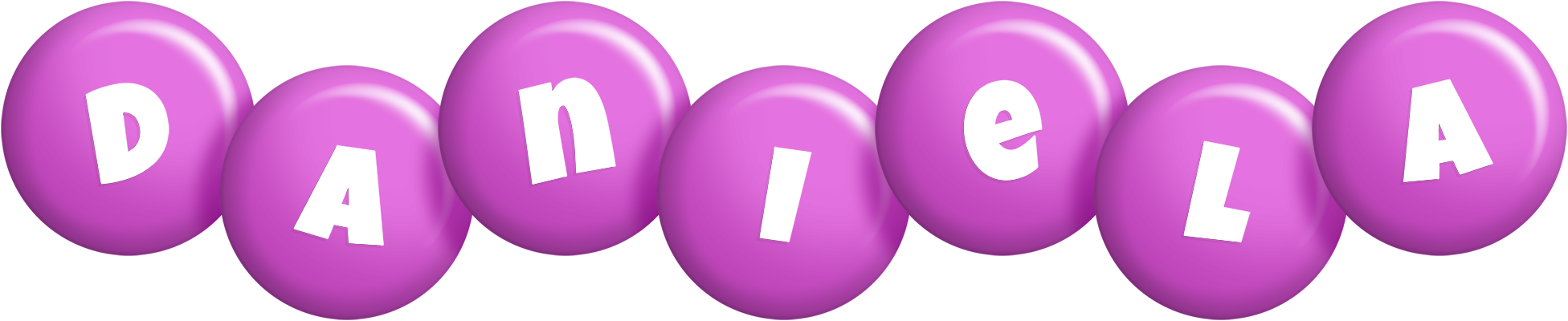 Daniela candy-purple logo