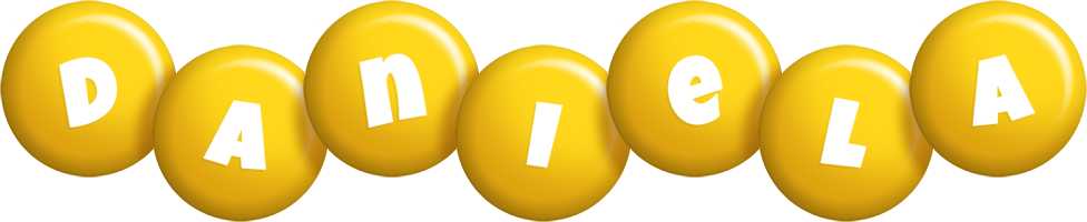Daniela candy-yellow logo