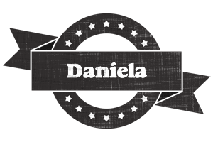 Daniela grunge logo