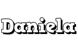 Daniela snowing logo