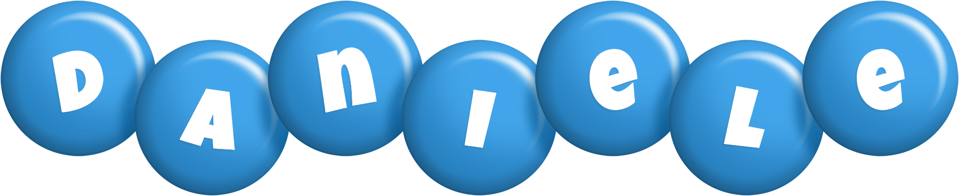 Daniele candy-blue logo