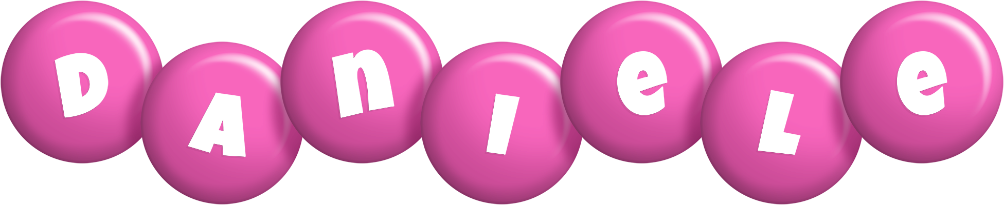 Daniele candy-pink logo