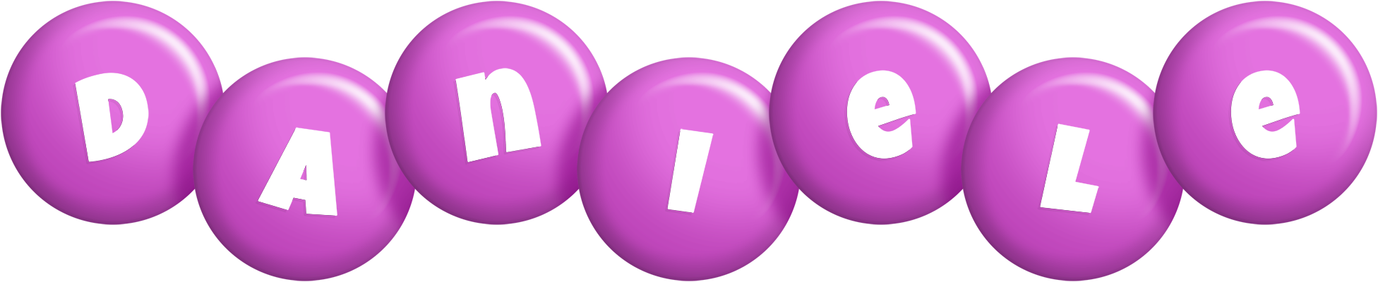Daniele candy-purple logo