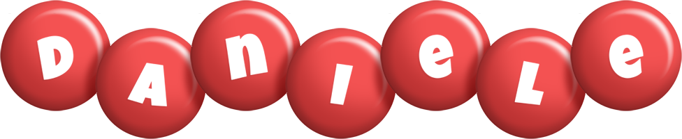 Daniele candy-red logo