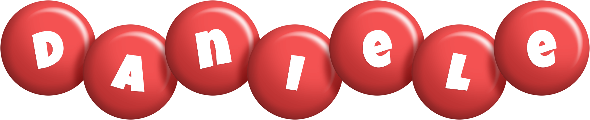 Daniele candy-red logo