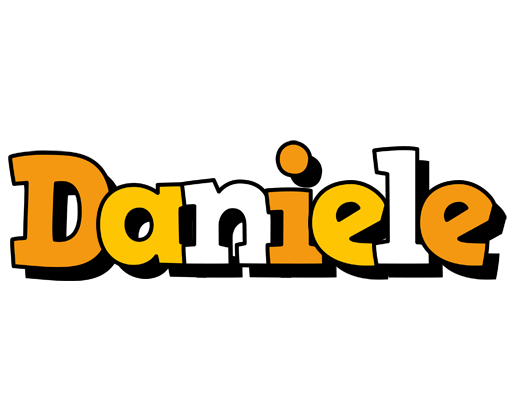 Daniele cartoon logo