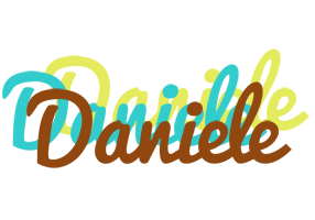 Daniele cupcake logo