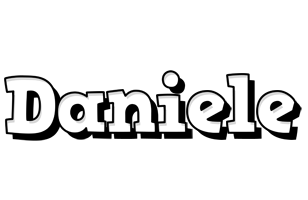 Daniele snowing logo
