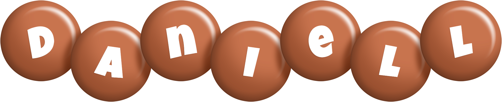 Daniell candy-brown logo