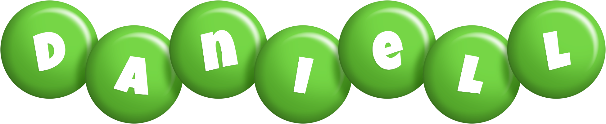 Daniell candy-green logo