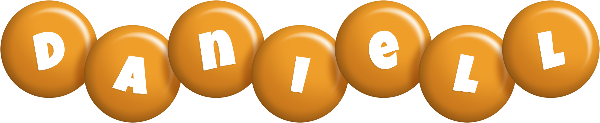 Daniell candy-orange logo