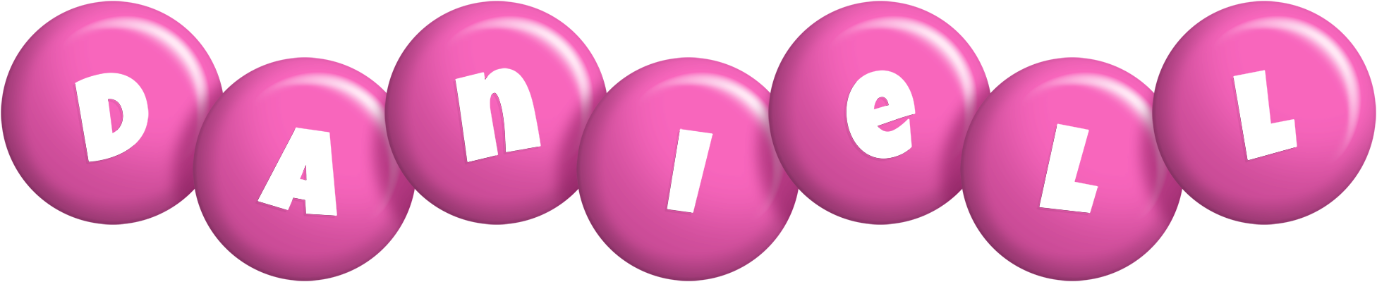 Daniell candy-pink logo