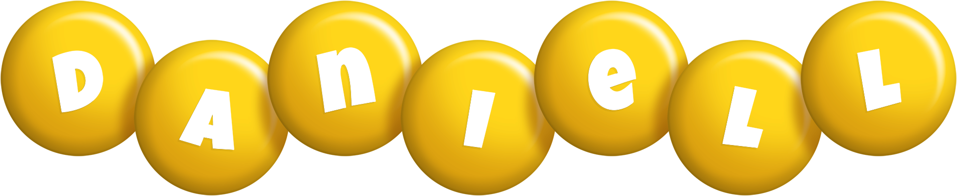 Daniell candy-yellow logo