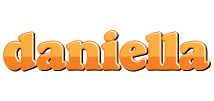 Daniella orange logo